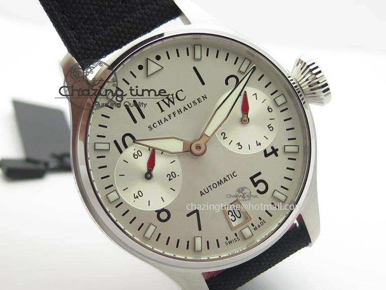 MIROTIME 1229 Big Pilot Real PR IW500432 DFB Limited Edition ZF 1:1 Best Edition On Black Nylon Strap A Fashionable 7276